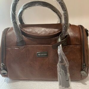 Brown Leather Tote Bag